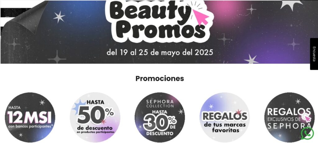 Qué descuentos tiene Sephora