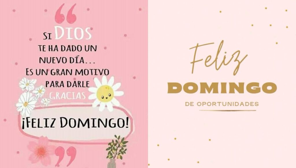 Las mejores frases de domingo positivas para desear un buen día