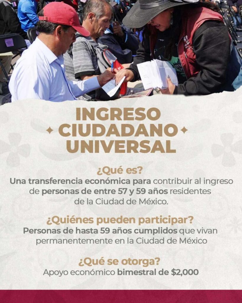 Cómo inscribirse a la Pensión Bienestar de 57 a 59 años