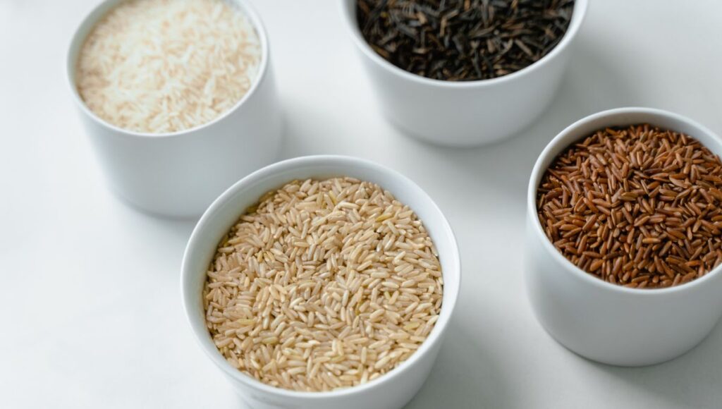 diferencias entre el arroz blanco y el integral