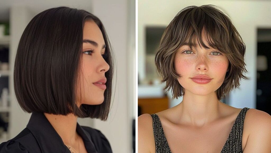 tipos de corte bob para mujeres de 50 años