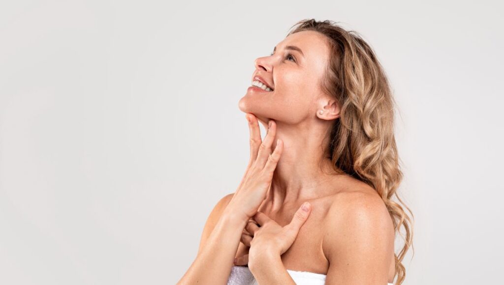 cuidados para la piel del cuello y escote