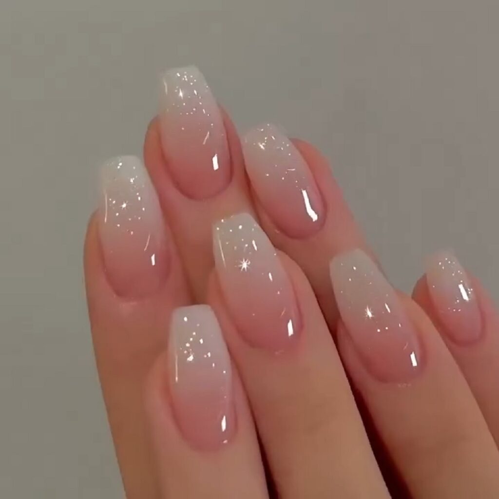 Efecto helado uñas