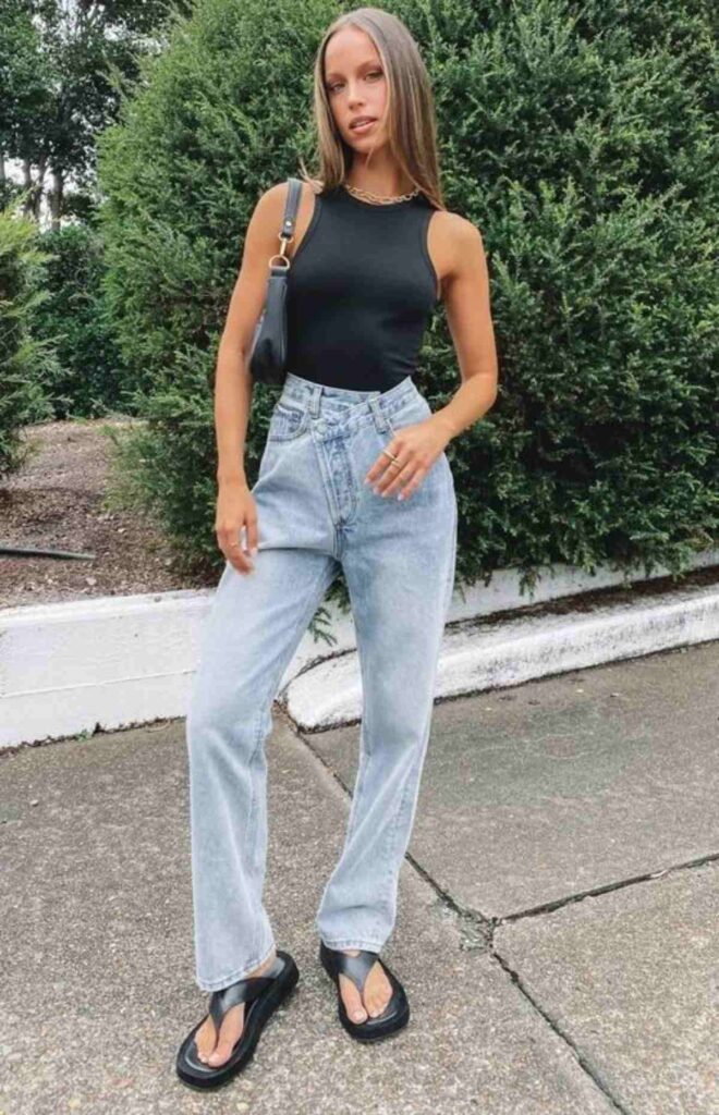 Cómo son los jeans cruzados