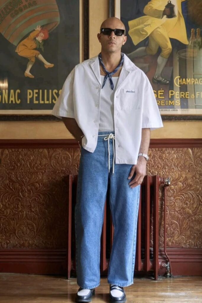 outfits con paliacate para hombre