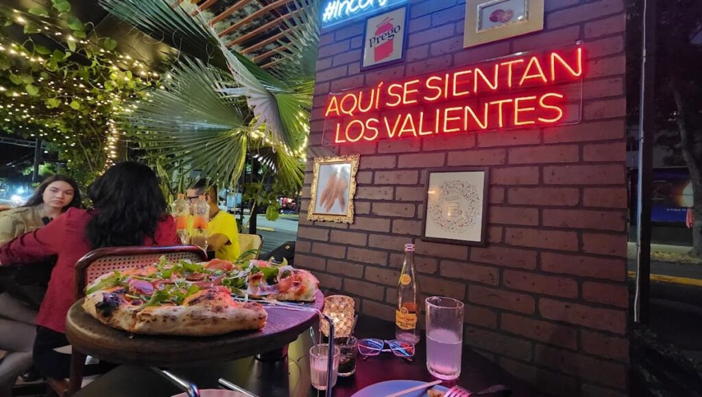 Lugares para comer pizza en la colonia Roma en CDMX