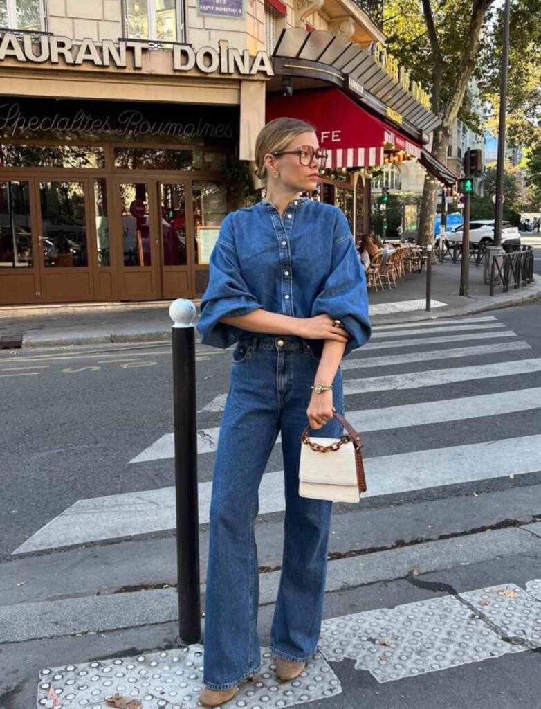 Qué es el look total denim