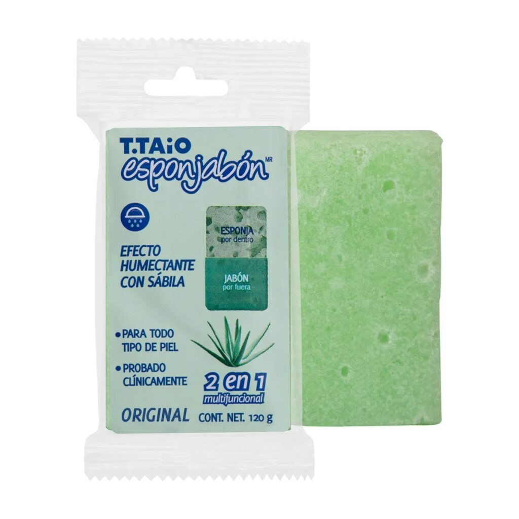 Para qué se utiliza el esponjabón de aloe vera