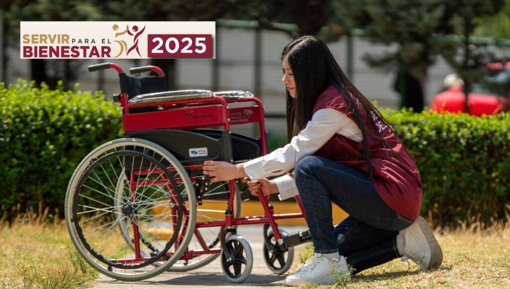 Servir para el Bienestar es el programa social para tener una silla de ruedas gratis