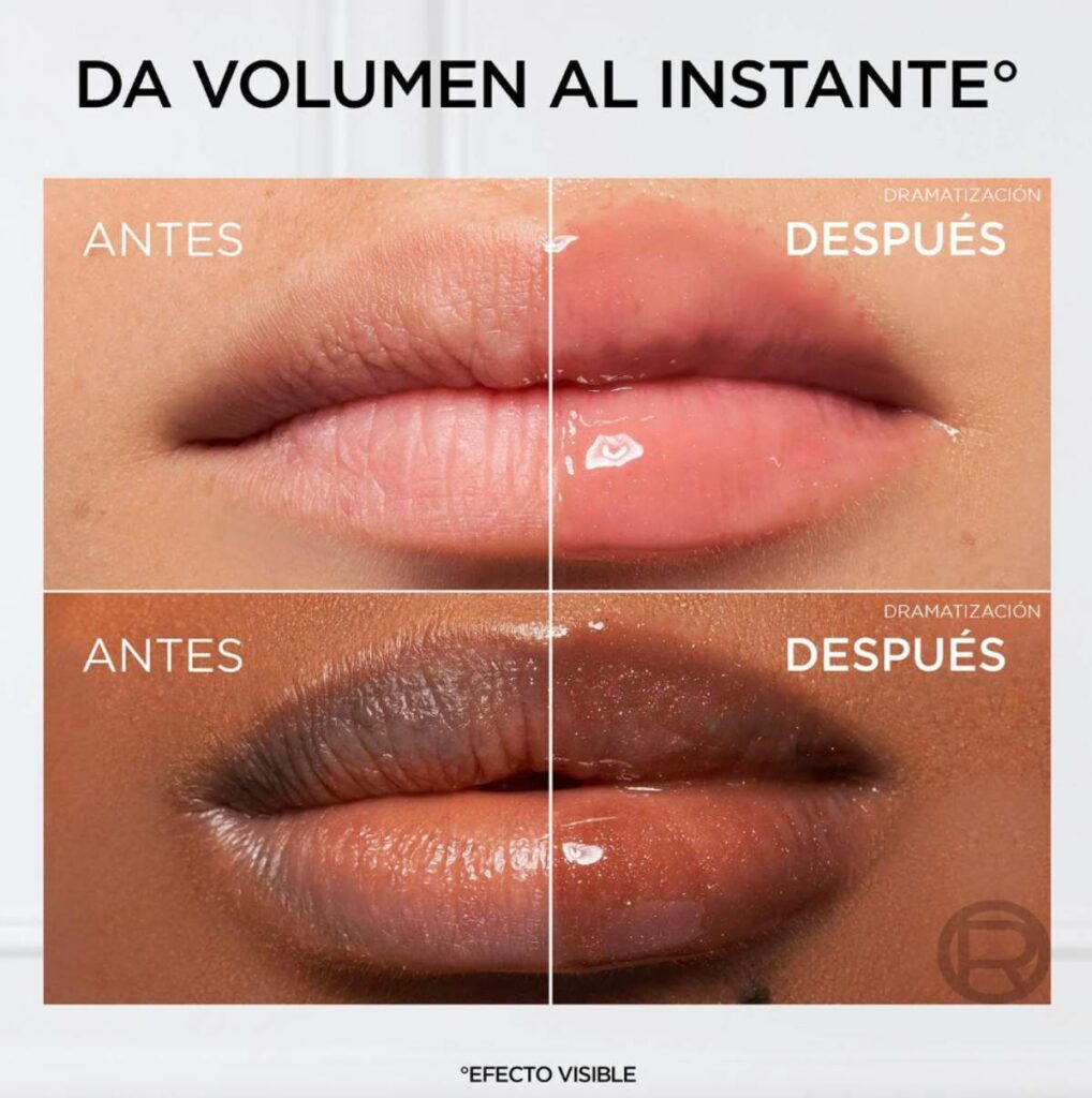 Cómo es el efecto plumping