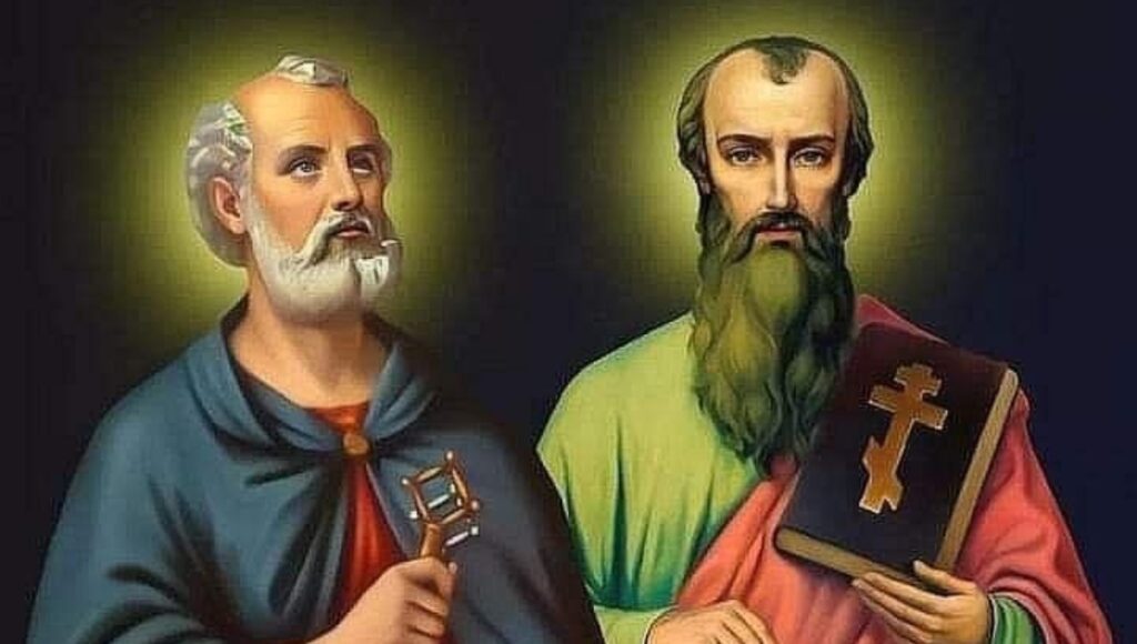 Oración de San Pedro y San Pablo.