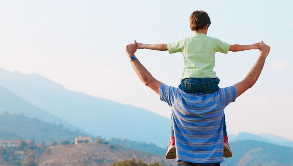 papá soltero el Día del Padre