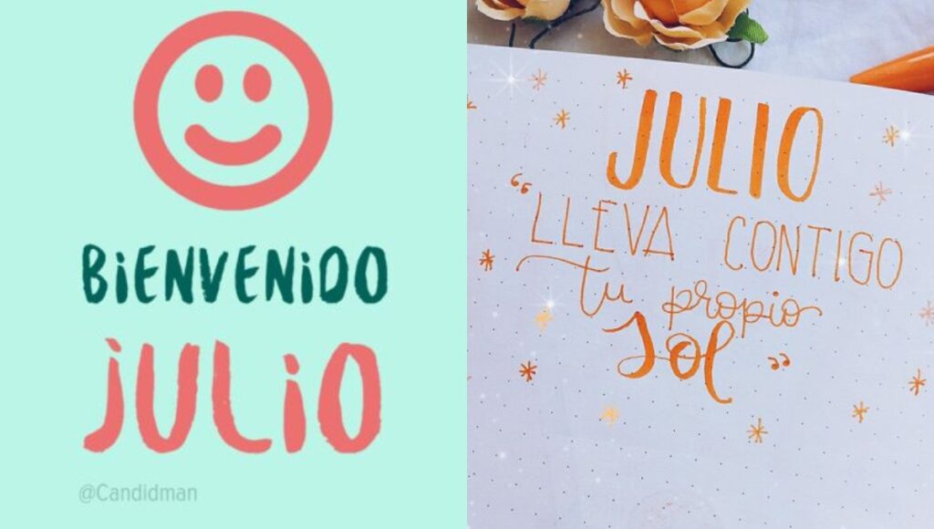 Frases para publicar en el mes de julio