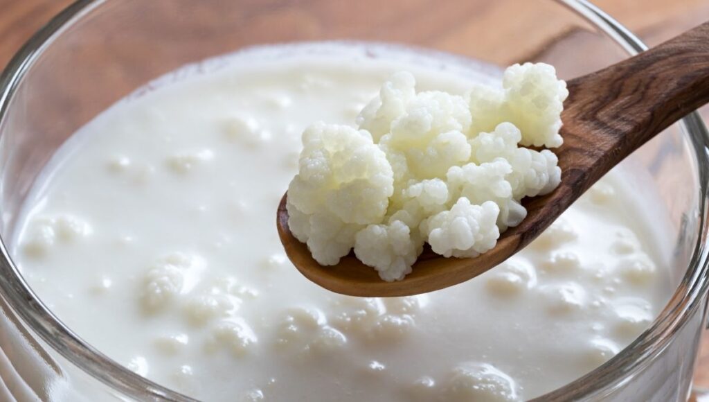 Mascarilla de kéfir para la piel seca y granos