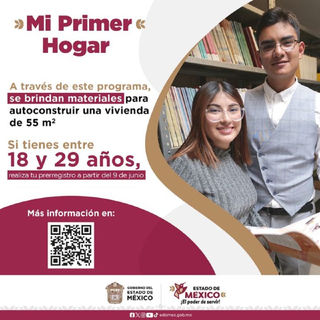 Mi Primer Hogar página de registro