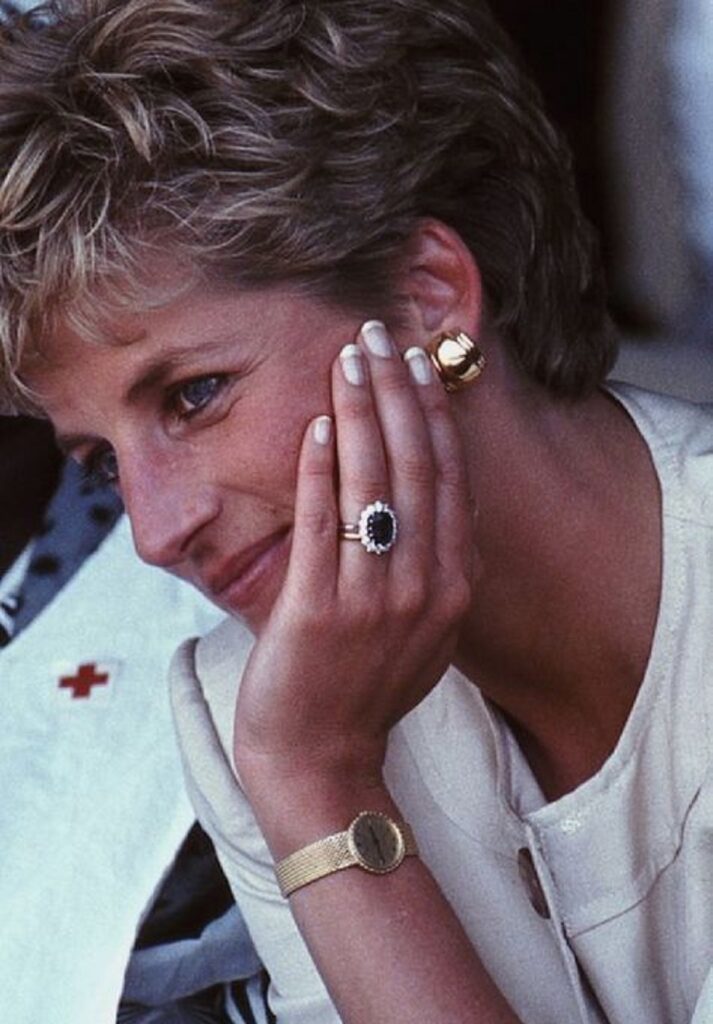princess nails Lady Di