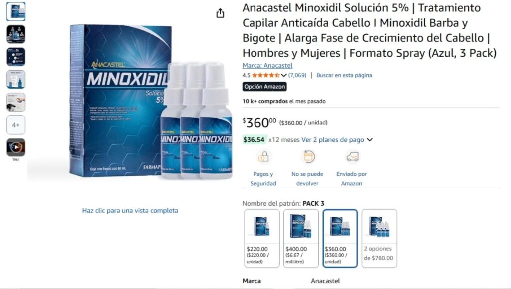 Sérums para la caída del cabello