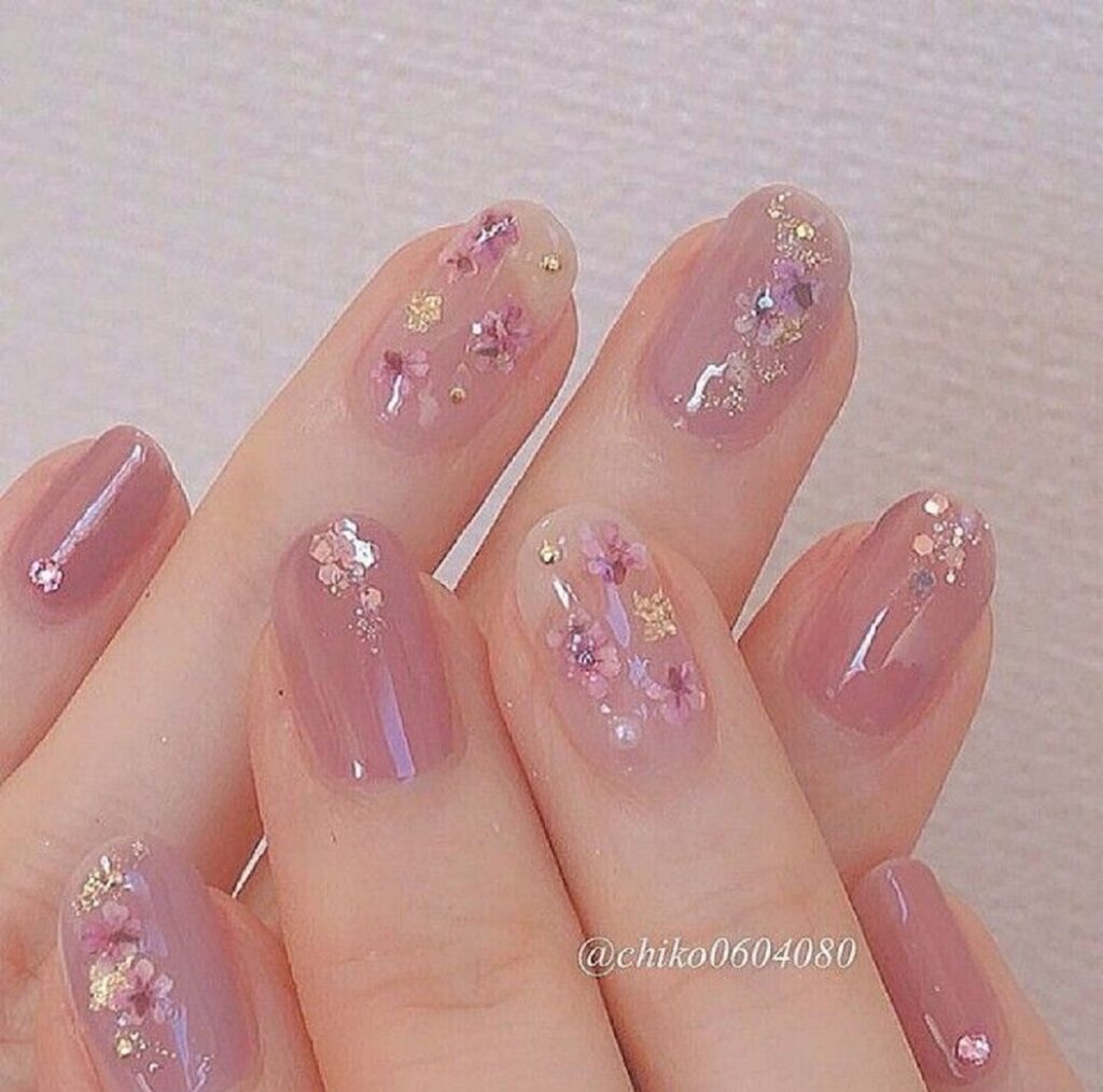 Diseños de uñas coreanas jelly nails