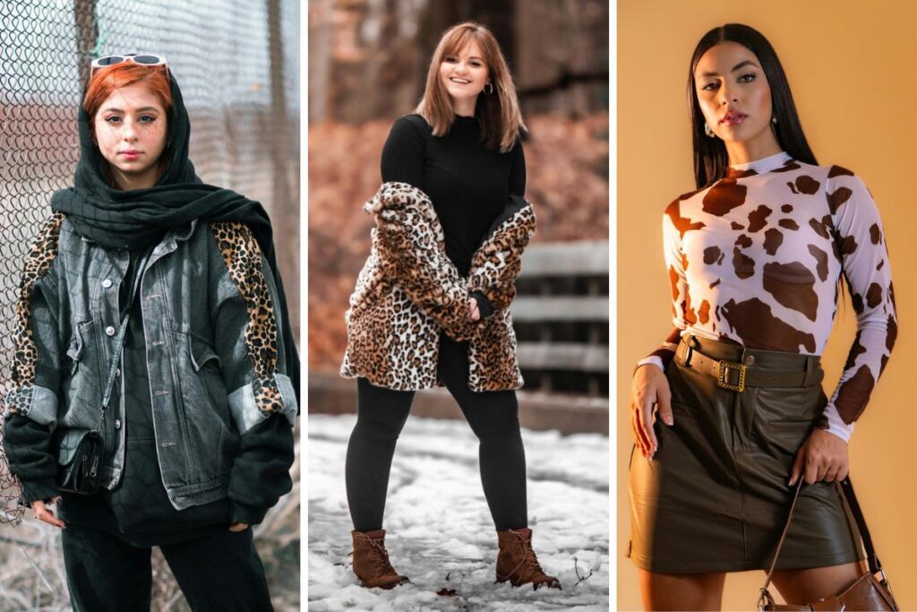 animal print ideas otoño invierno