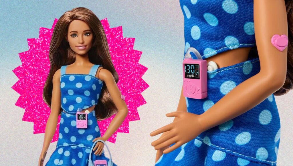 Así es la nueva muñeca con diabetes tipo 1 de Barbie
