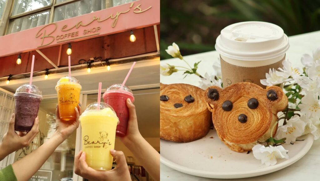 Menú y precios de Beary's Coffee Shop la cafetería de osos en CDMX