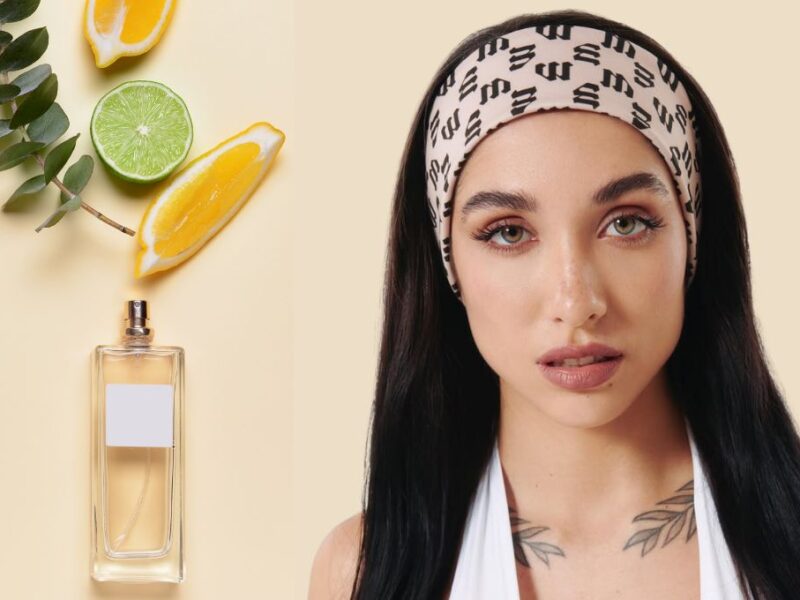Los perfumes cítricos y dulces que usa María Becerra