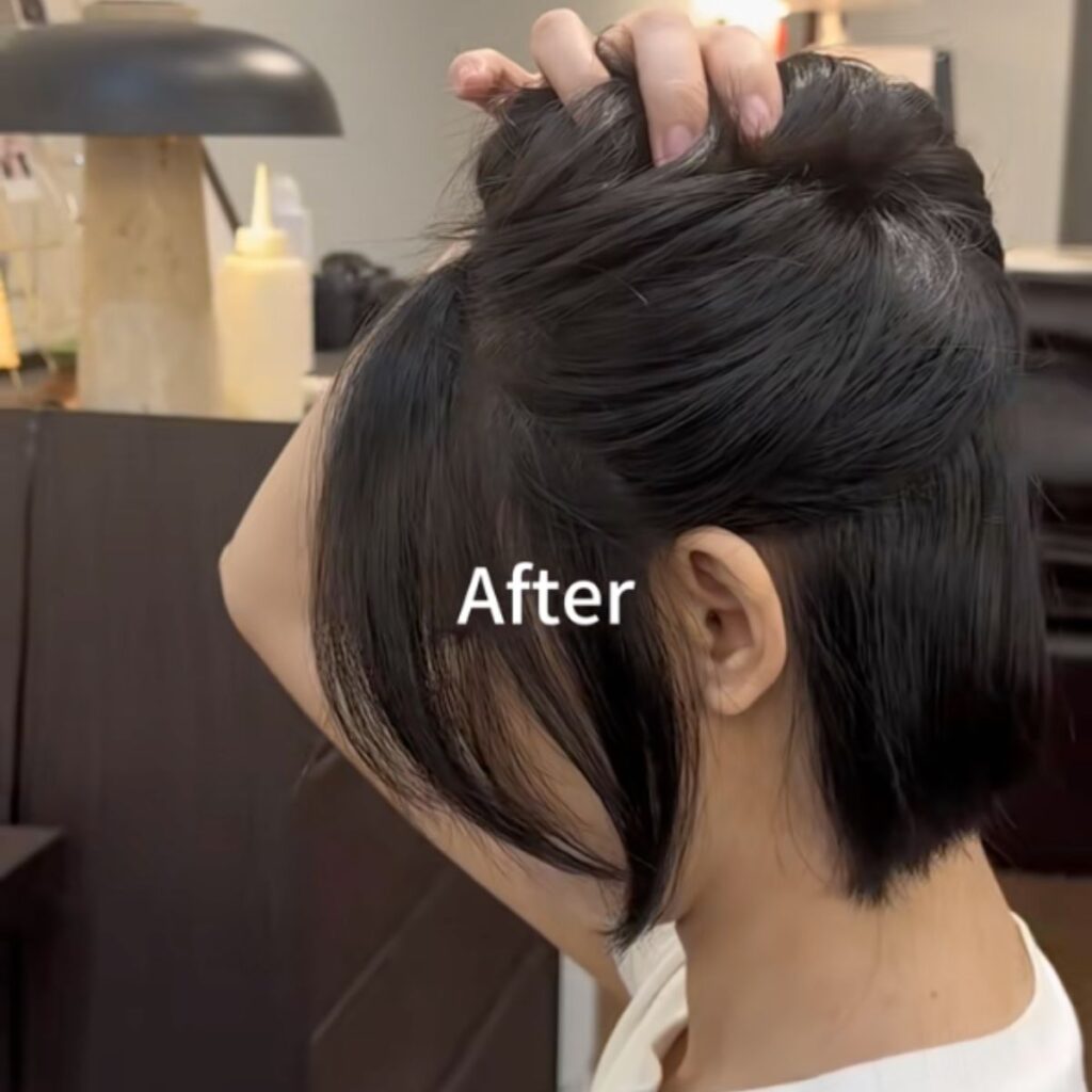 Cómo pedir el corte de cabello viral coreano 2 en 1