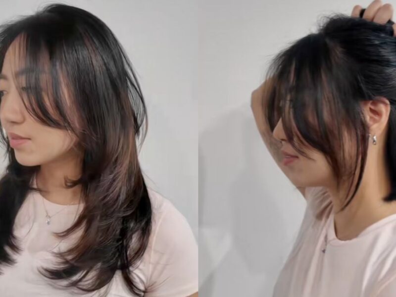 El corte de cabello coreano viral 2 en 1