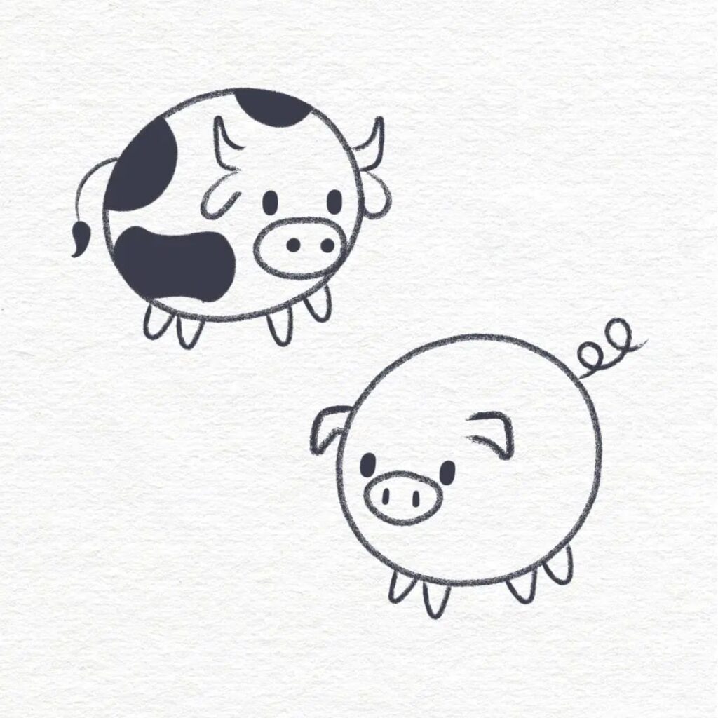 Los dibujos aesthetic más bonitos para imprimir y colorear