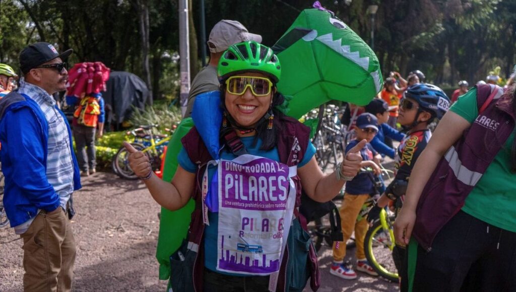 Fecha y horario de la DinoRodada de PILARES en la CDMX