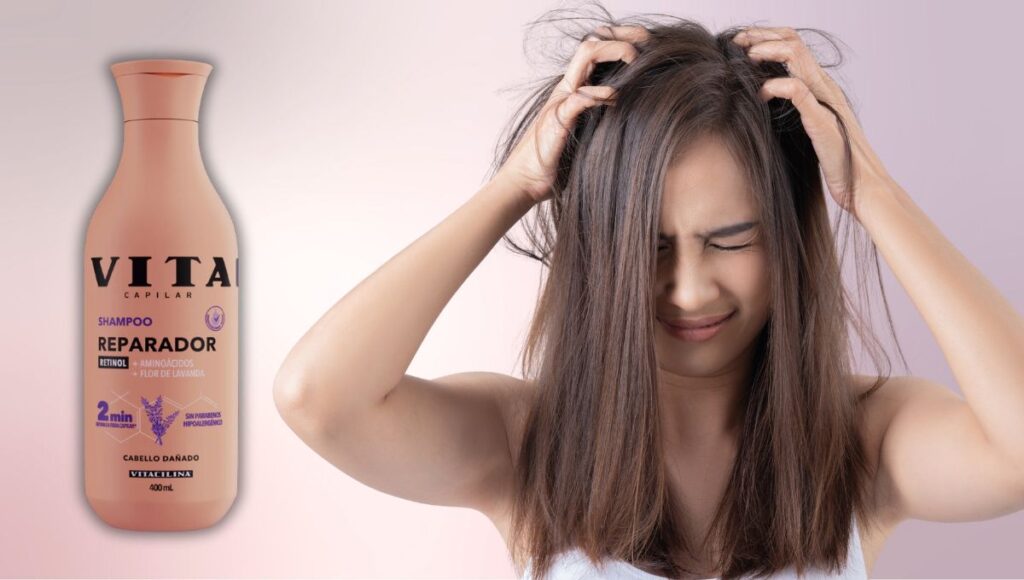 Qué shampoo de Vitacilina te ayuda a reparar el cabello dañado