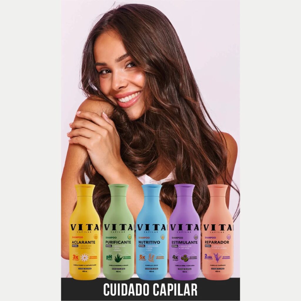 Qué shampoo de Vitacilina te ayuda a reparar el cabello dañado