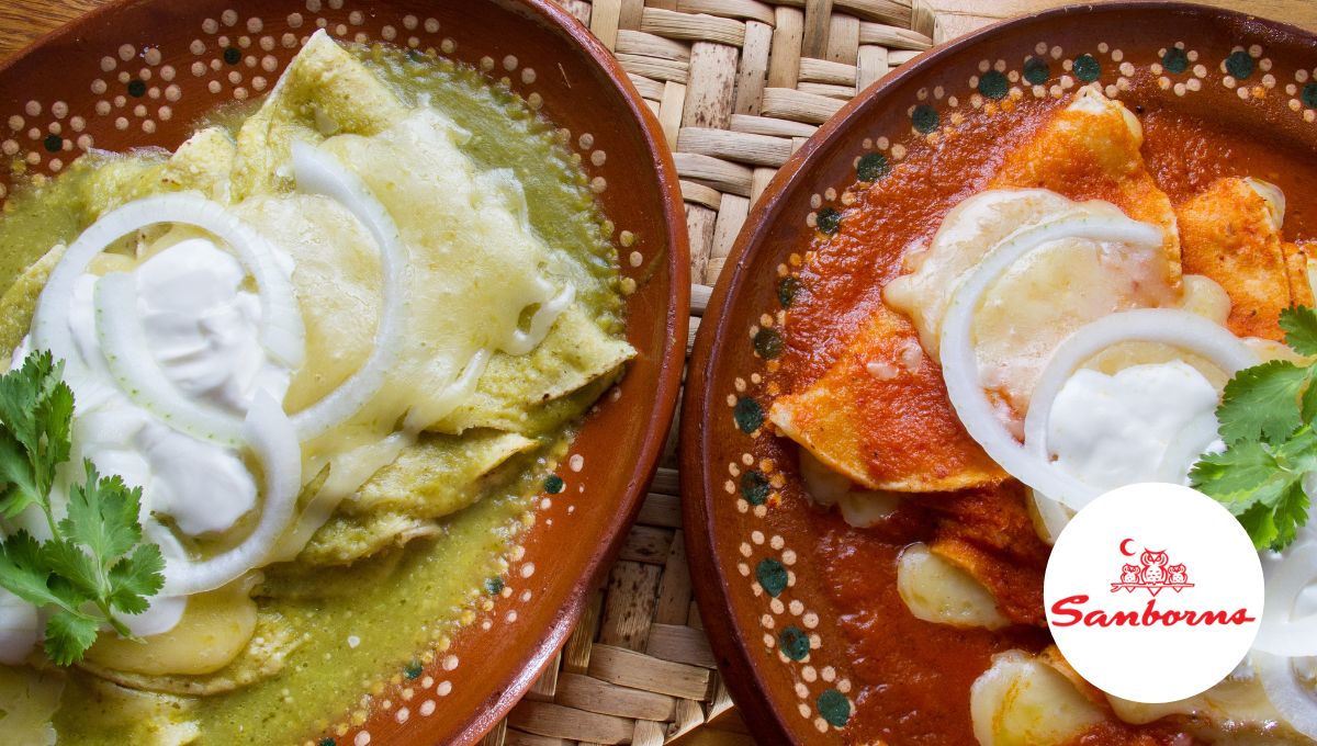 Precios del festival de las enchiladas en Sanborns 2025