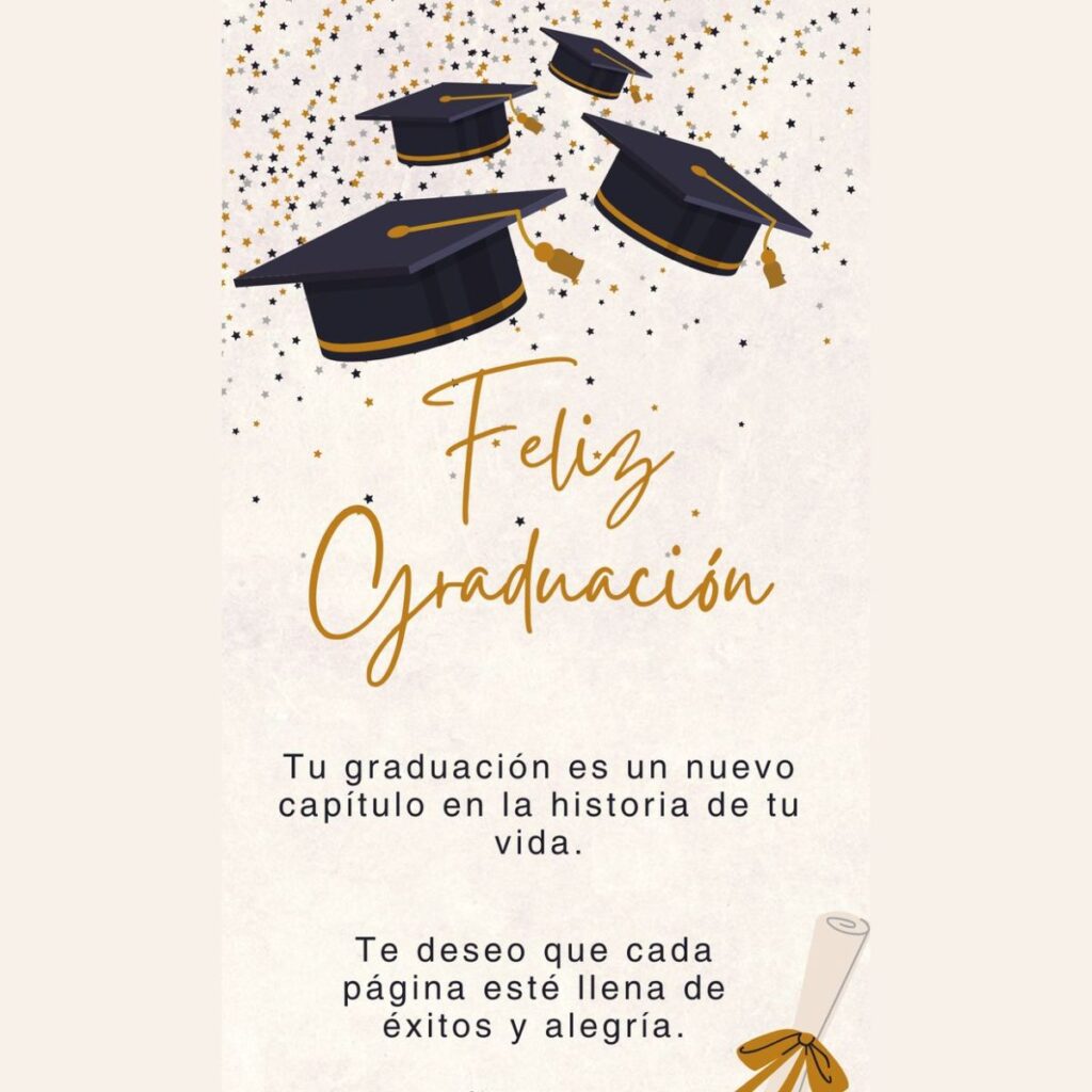 Mensajes bonitos para los recién graduados