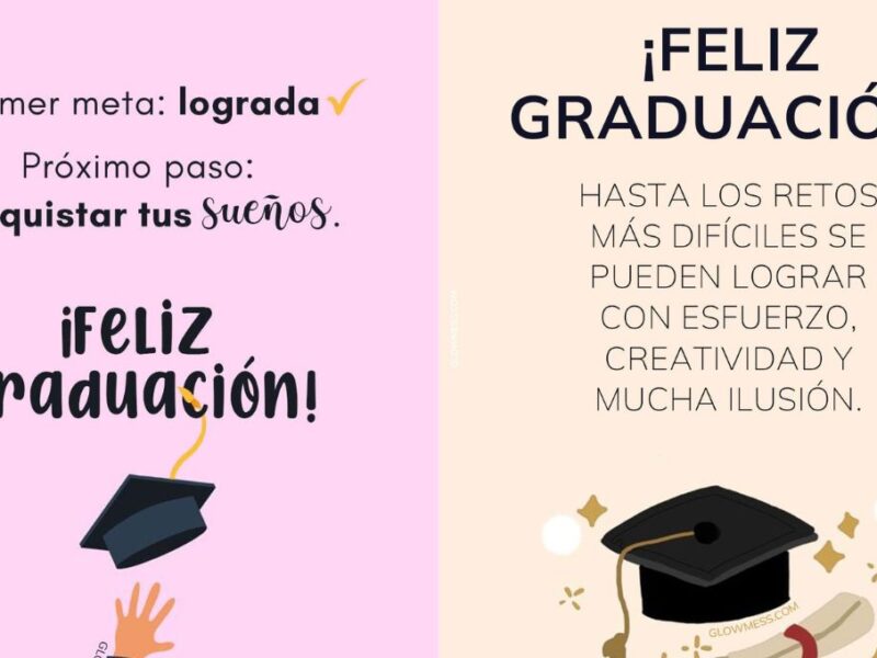 Frases con mensajes motivadores para los recién graduados