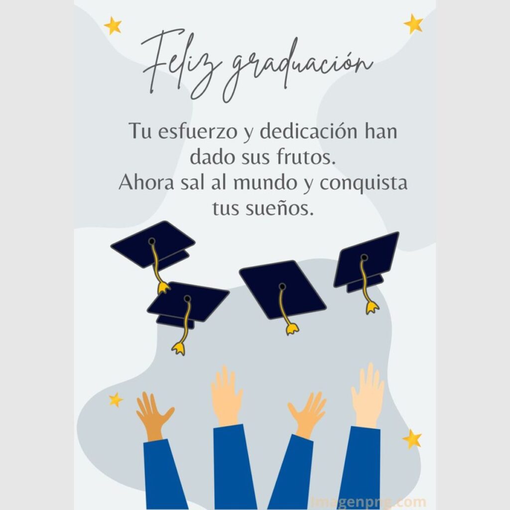 Mensajes bonitos para los recién graduados