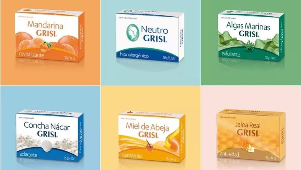 Para qué sirven cada uno de los jabones Grisi
