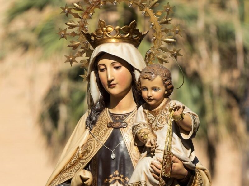 Cuál es la oración de la Virgen del Carmen para rezar el 16 de julio