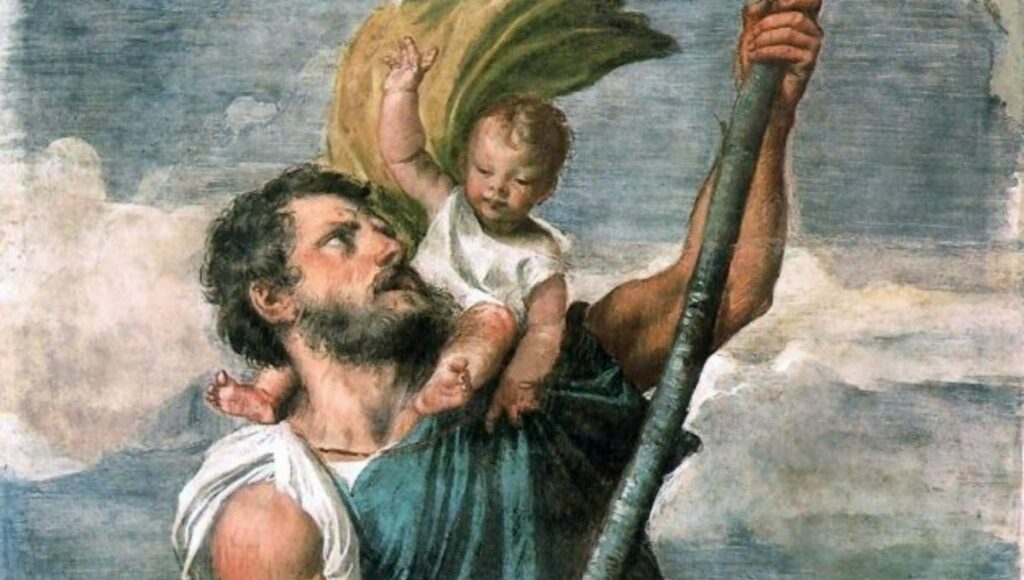 La historia y oración de San Cristóbal de Licia