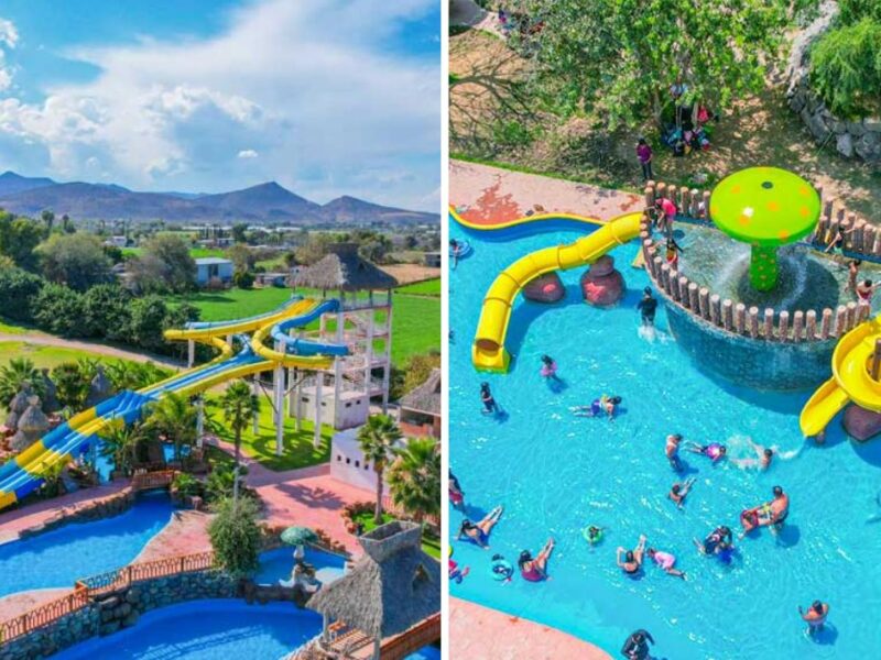 Ubicación del balneario Parque Acuático Valle Paraíso