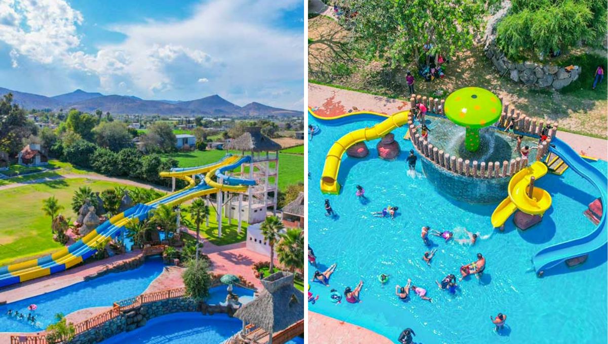 Ubicación del balneario Parque Acuático Valle Paraíso