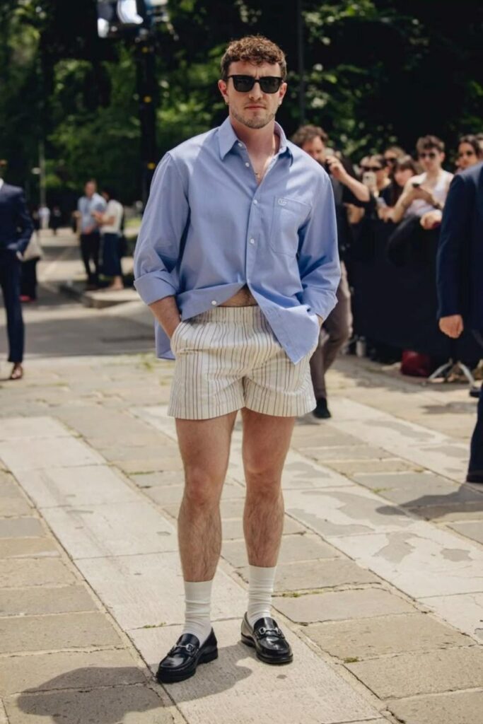 como usar shorts en verano