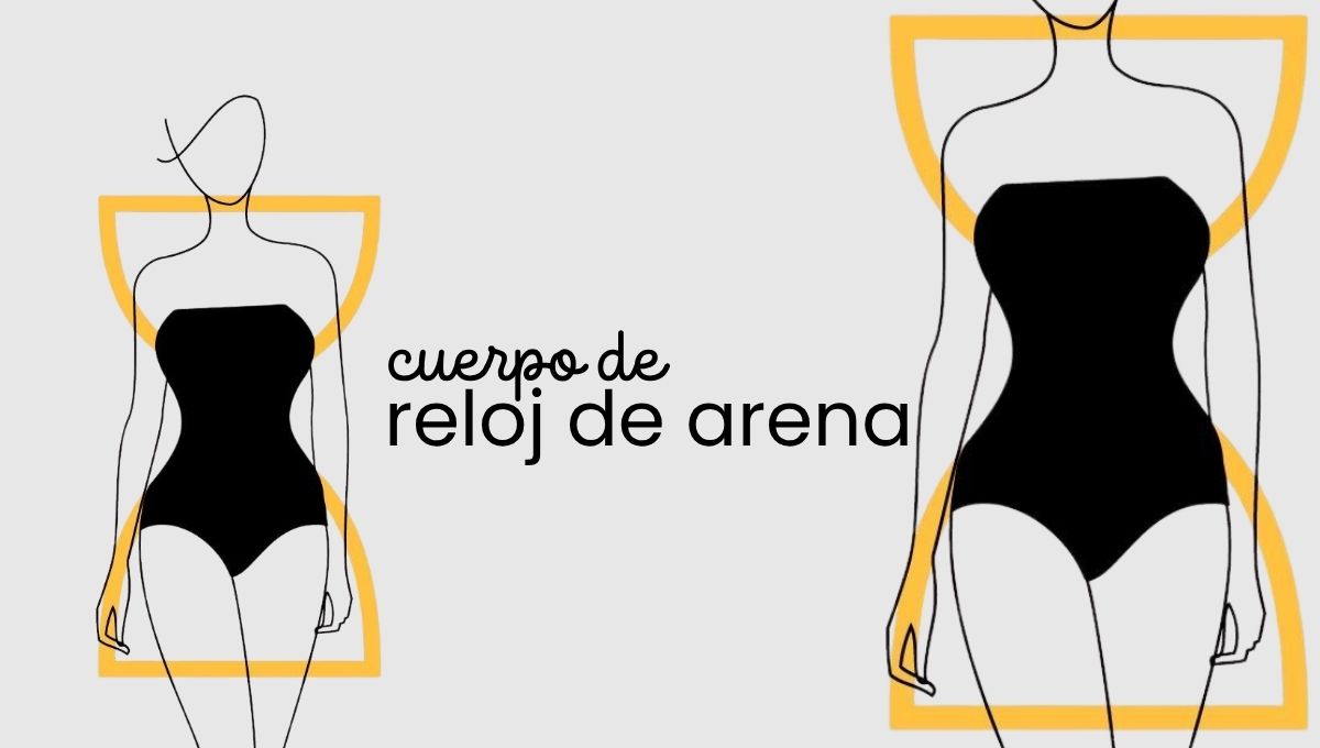 Cómo vestir un cuerpo en forma de reloj de arena