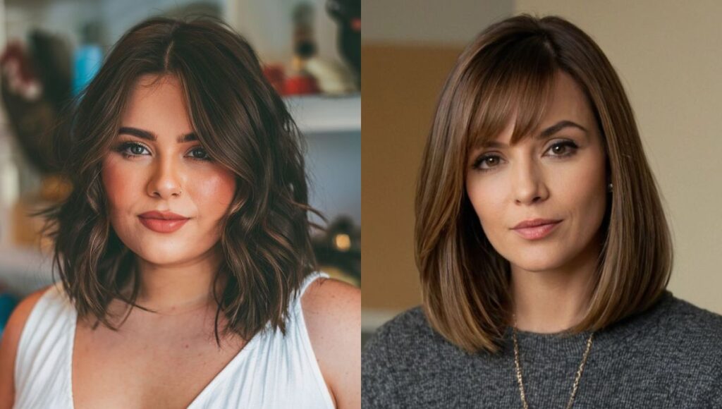 Los mejores cortes de cabello para las chicas con cara redonda