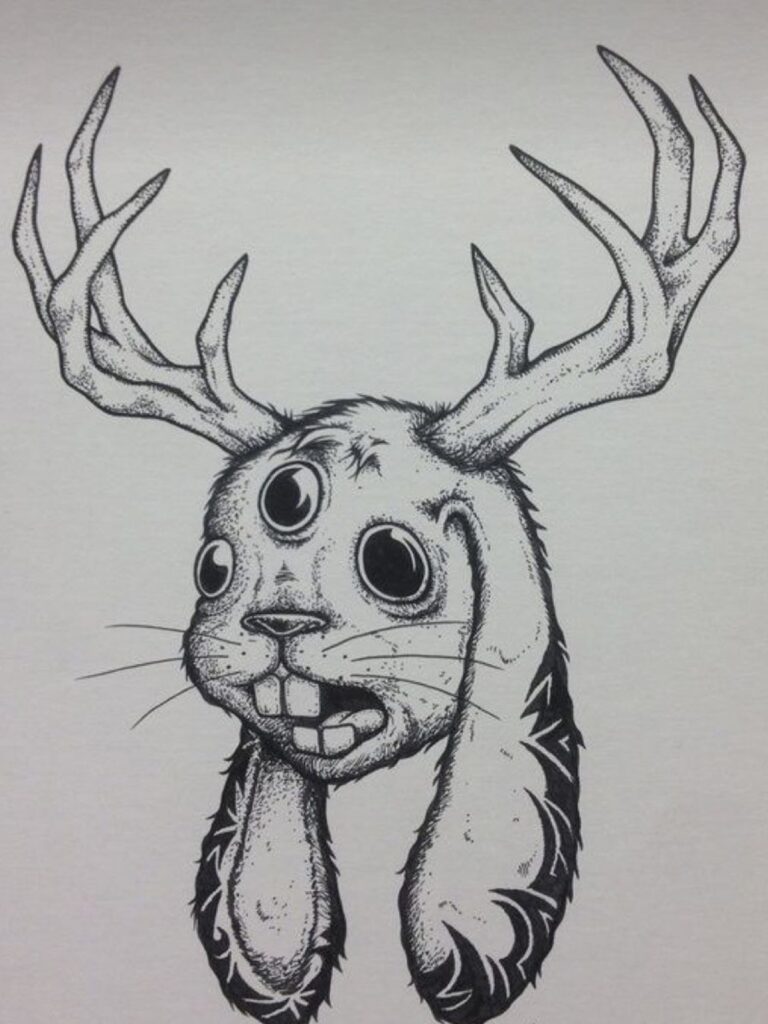 Dibujos conejos para colorear