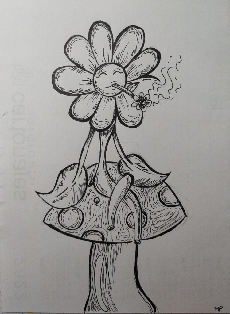 Dibujos chidos de flores