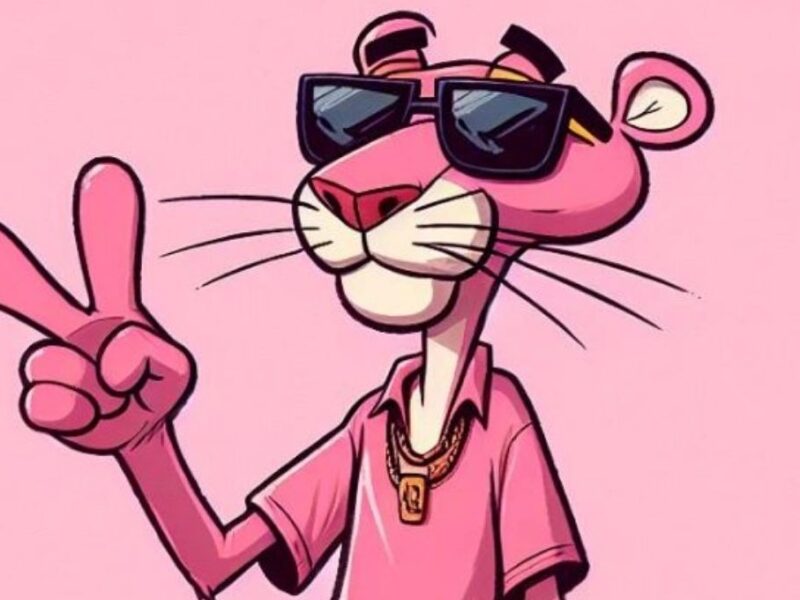 Dibujos de la Pantera Rosa para colorear