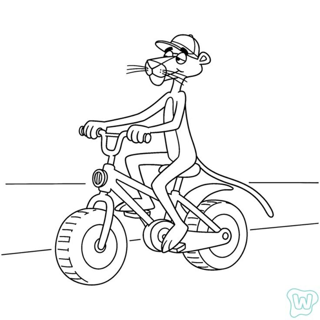 Dibujo en bicicleta