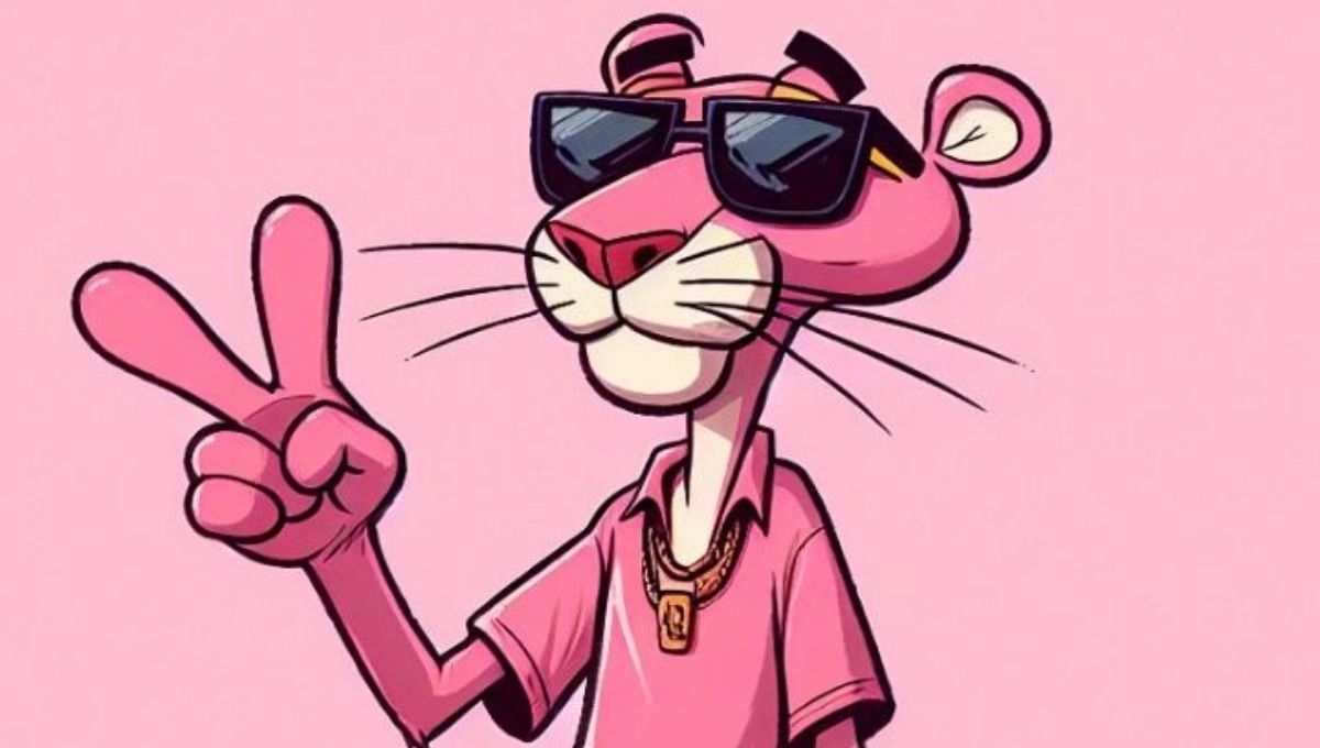 Dibujos de la Pantera Rosa para colorear