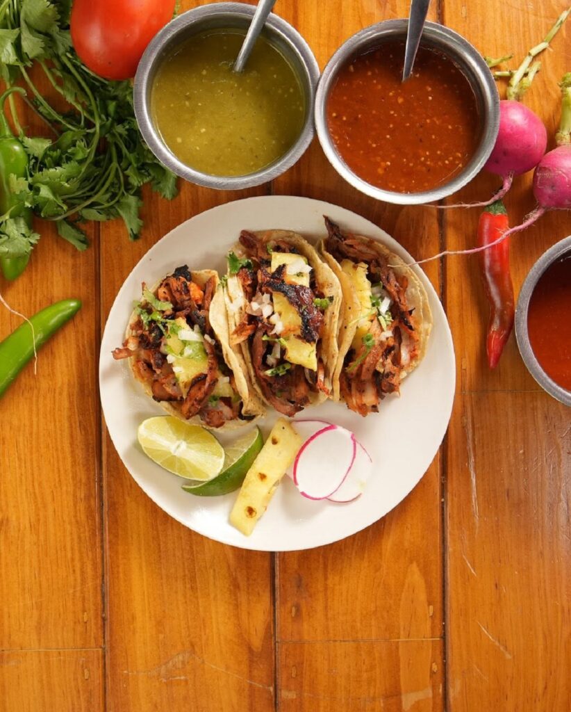 El Pastor del Rica taquería del Canelo Álvarez